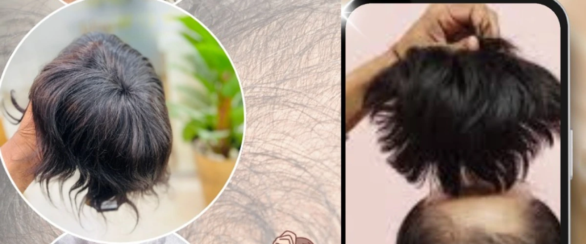 Natural Hair Patch Look – Ayub Hair Studio’s Signature Non-Surgical Solution